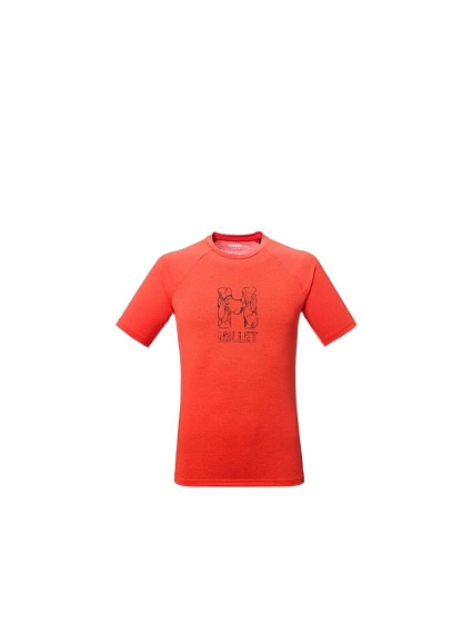 Pánske tričko MILLET Cimaï Natural Ts Ss M červené Pánske tričko MILLET Cimaï Natural Ts Ss M červené