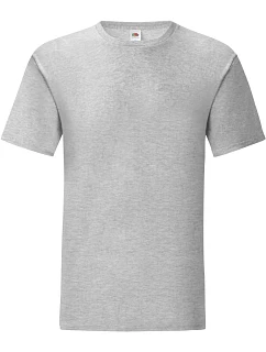 Fruit of the Loom Iconic 150 T Pánske tričko 16.1430 heather grey