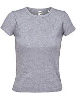 SOL'S Sara Dámské žebrované tričko model 22464277 light grey melange SOL'S Sara Dámské žebrované tričko model 22464277 light grey melange