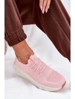 Pohodlné Dámské Sportovní Boty Big Star model 21686422 HIPOLY SYSTEM Růžové - Big Star Shoes
