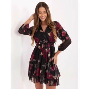 Sukienka IT SK model 21488851 czarny - FPrice Sukienka IT SK model 21488851 czarny - FPrice