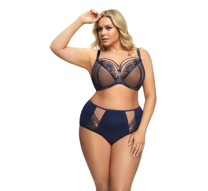 BIUSTONOSZ MIĘKKI PARADISE K496 GRANATOWY