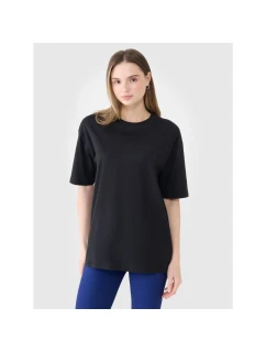 Dámské hladké tričko oversize model 21438863 - 4F
