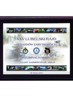 Dyplom z tworzywa sztucznego z model 21829376