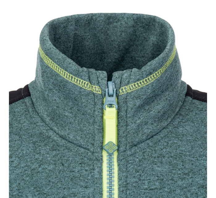 Chlapčenský fleecový sveter REGIN-JB Tmavo zelená - Kilpi