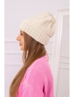 Dámska čiapka Elora K336 ecru Dámska čiapka Elora K336 ecru