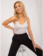 Bluzka model 19688688 beżowy - FPrice Bluzka model 19688688 beżowy - FPrice