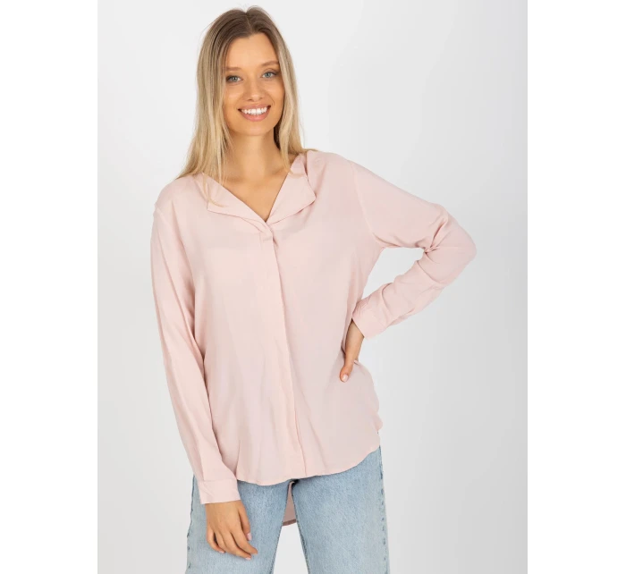 Blúzka D73761M10997C svetlo ružová Blúzka D73761M10997C svetlo ružová