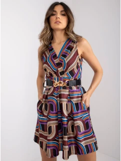 Dámske šaty-DHJ-SK-15308.61P-hnedé