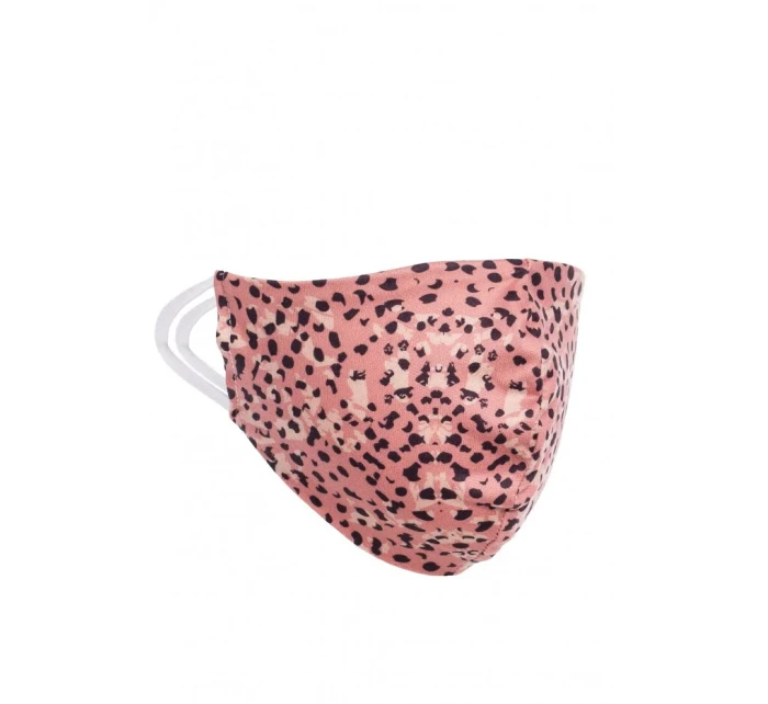 Ochranná maska s potiskem model 18002702 růžová - Moe