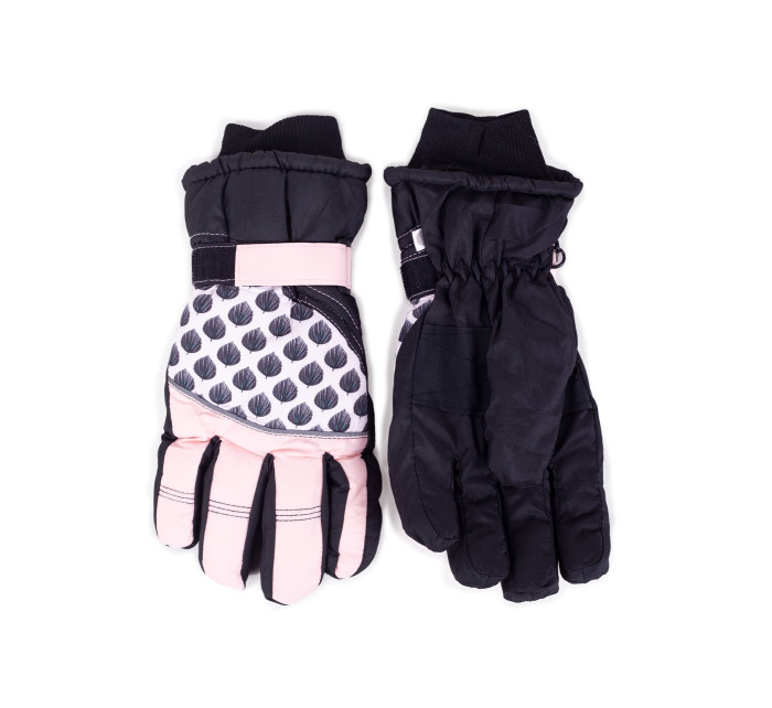 Dámske zimné lyžiarske rukavice Yoclub REN-0254K-A150 Multicolour