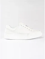 Módne biele dámske tenisky na platforme Módne biele dámske tenisky na platforme