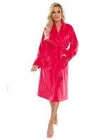 Dlhý dámsky župan s golierom De Lafense 628 Abigail