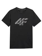 Pánske tričko 4F M3342 deep black 4FWMM00TTSHM3342 020S pánske Pánske tričko 4F M3342 deep black 4FWMM00TTSHM3342 020S pánske