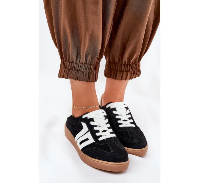 Sneakersy Buty Sportowe Zamszowe Vinceza 79517 Czarne Sneakersy Buty Sportowe Zamszowe Vinceza 79517 Czarne