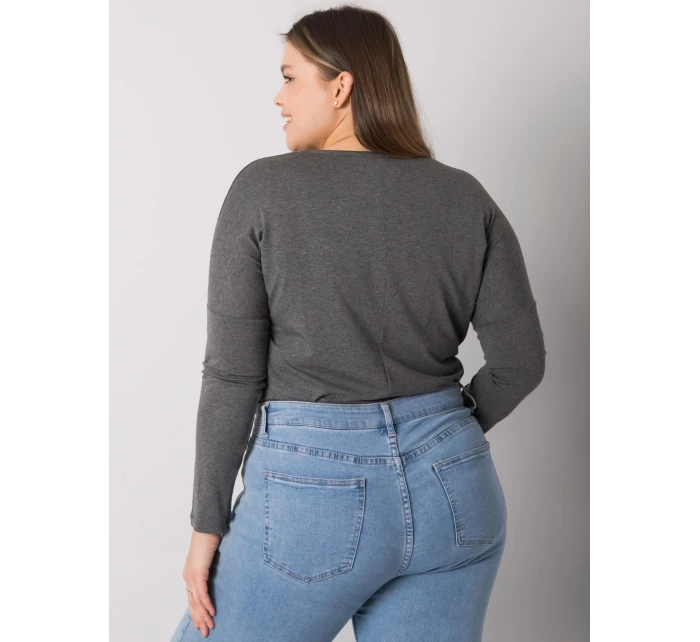 Blúzka RV BZ 7302.23 tmavo šedá Blúzka RV BZ 7302.23 tmavo šedá