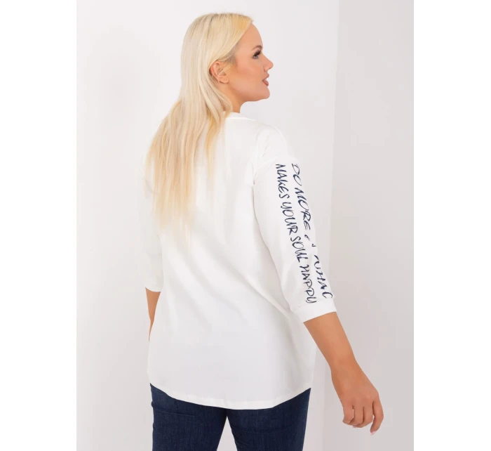 Bluzka RV BZ model 19465470 ecru - FPrice Bluzka RV BZ model 19465470 ecru - FPrice