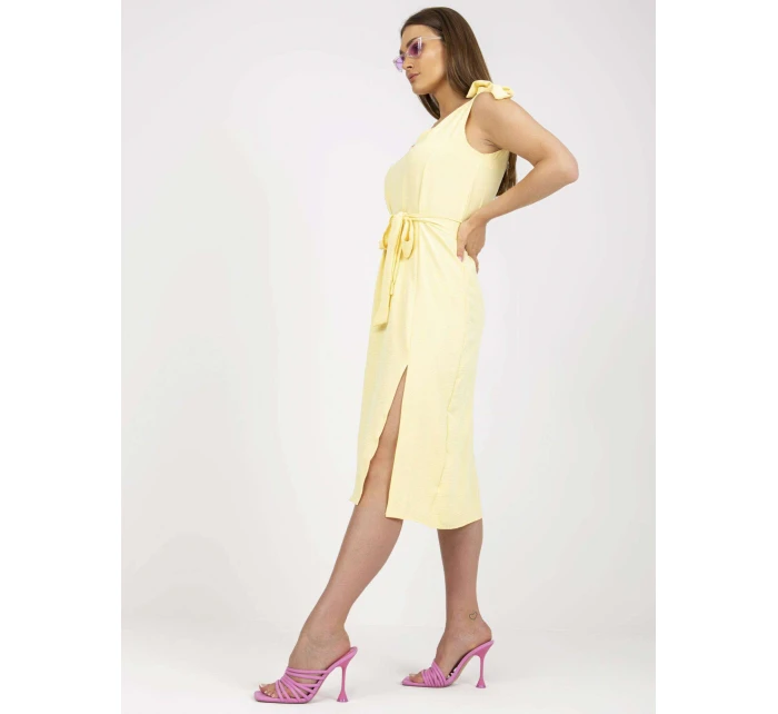 Šaty WN SK 1211.58 svetlo žltá