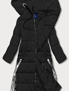 DŁUGA KURTKA PUCHOWA DAMSKA CZARNA model 21245101 - Ann Gissy