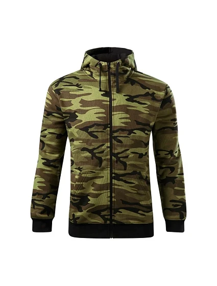 Mikina Camo Zipper M model 18455288 - Malfini Mikina Camo Zipper M model 18455288 - Malfini