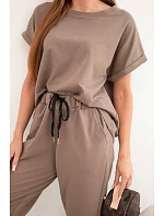 Bavlnená blúzka + nohavice fango