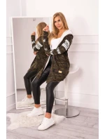 Bunda s nápisem model 18742181 - K-Fashion