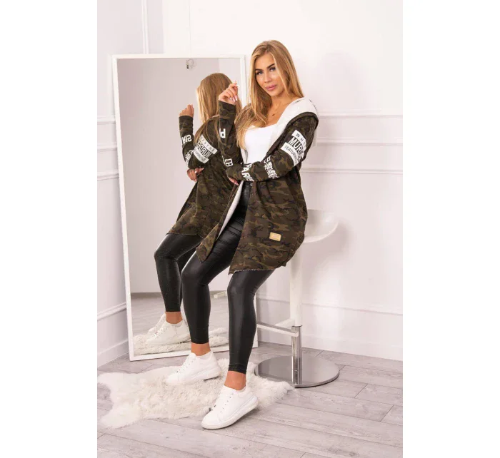 Bunda s nápisem model 18742181 - K-Fashion