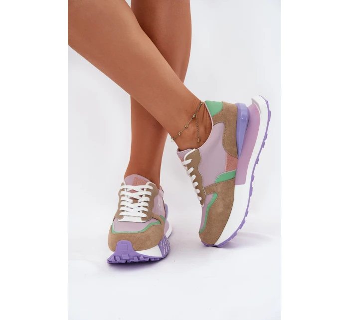 Semišové Dámské Tenisky Na Platformě Big Star model 21695289 HIPOLY SYSTEM Růžové - Big Star Shoes Semišové Dámské Tenisky Na Platformě Big Star model 21695289 HIPOLY SYSTEM Růžové - Big Star Shoes