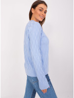 Sweter AT SW 2326.37X jasny niebieski