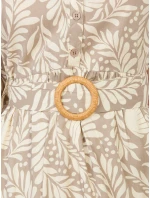 Šaty D74516M30485A dark lilac