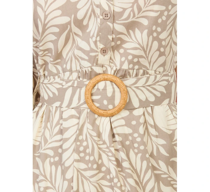 Šaty D74516M30485A dark lilac