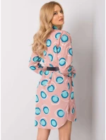 Šaty DHJ SK 12765.11 svetlo ružová