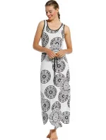 Dámske plážové šaty 16211-233-2 biele-potlač - Pastunette