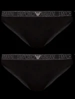 Dámske nohavičky 2PACK 163334 3F223 00020 čierne - Emporio Armani