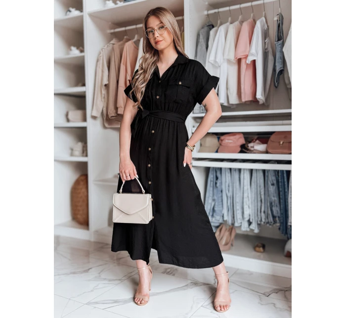 LOVE maxi šaty černé Dstreet model 21988942 - FashionStreet LOVE maxi šaty černé Dstreet model 21988942 - FashionStreet