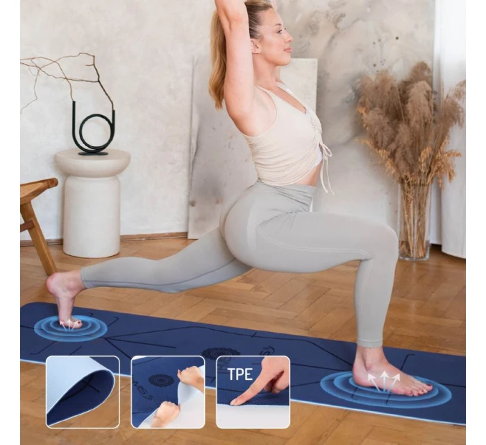 podložka na jógu Dark Blue model 21810792 - HMS podložka na jógu Dark Blue model 21810792 - HMS