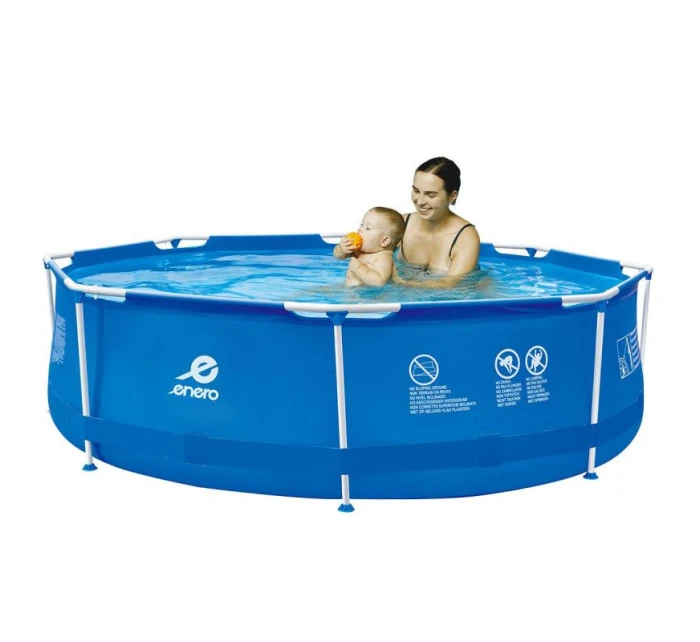 OVÁLNY RÁMOVÝ BAZÉN S FILTRAČNÝM ČERPADLOM 360X76CM ENERO OVÁLNY RÁMOVÝ BAZÉN S FILTRAČNÝM ČERPADLOM 360X76CM ENERO