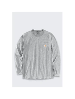 Mikina bez kapuce Midweight L/S Pocket TShirt – šedá model 22341764 velikost: M - Carhartt