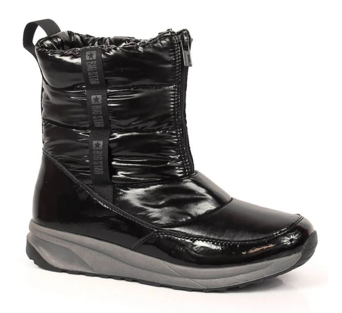 Dámske metalické snežnice W INT1785B - Big Star