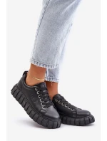 Zateplené dámské sneakersy Big Star model 21676113 Černé - Big Star Shoes