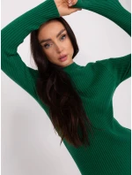 Sukienka PM SK model 18959389 ciemny zielony - FPrice Sukienka PM SK model 18959389 ciemny zielony - FPrice