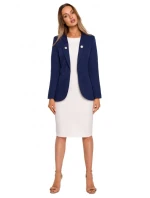 Frakčná bunda M665 tmavomodrá - Moe