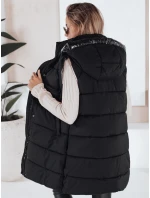 Dámska prešívaná vesta TOLIS čierna FashionStreet TY3297