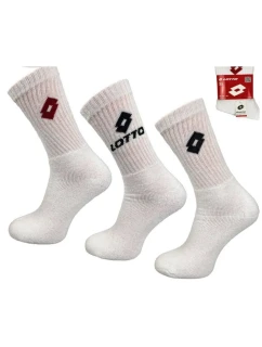 LOTTO froté ponožky biele 3 páry 069609