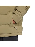 Pánske oblečenie adidas Helionic Climawarm Hoodie Olive JX0580