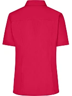 JN Popelínová business halenka s krátkým rukávem 02.0 red model 22487599 - Daiber JN Popelínová business halenka s krátkým rukávem 02.0 red model 22487599 - Daiber