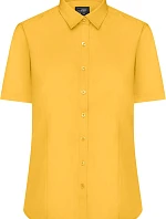 Daiber JN 679 Popelínová blúzka s krátkymi rukávmi 02.0679 yellow