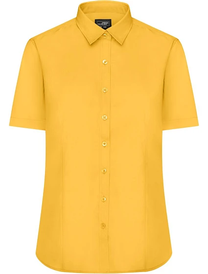 Daiber JN 679 Popelínová blúzka s krátkymi rukávmi 02.0679 yellow Daiber JN 679 Popelínová blúzka s krátkymi rukávmi 02.0679 yellow