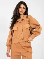 IT KR bunda FL10071.09P tmavo oranžová