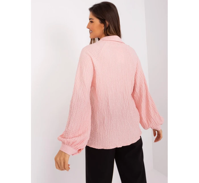 Koszula LK KS model 19005856 jasny różowy - FPrice